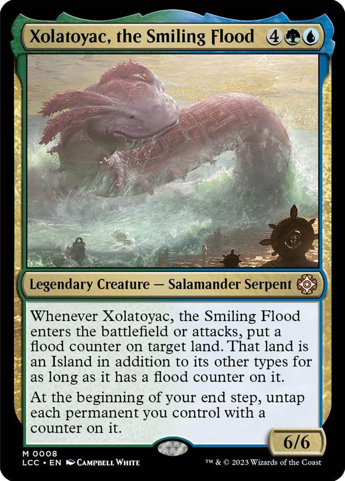Xolatoyac, the Smiling Flood from The Lost Caverns of Ixalan Xolatoyac, the Smiling Flood from The Lost Caverns of Ixalan
