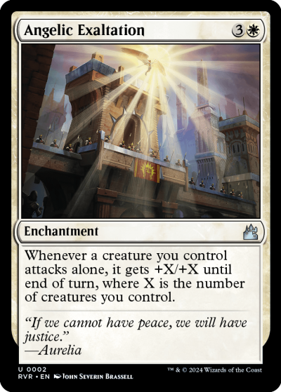 Angelic Exaltation - Ravnica Remastered Spoiler