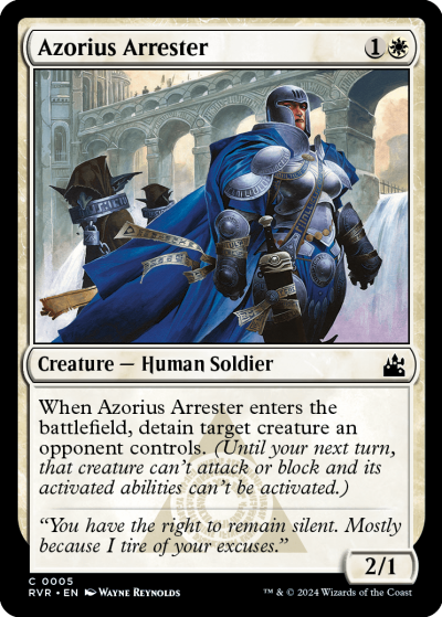 Azorius Arrester - Ravnica Remastered Spoiler