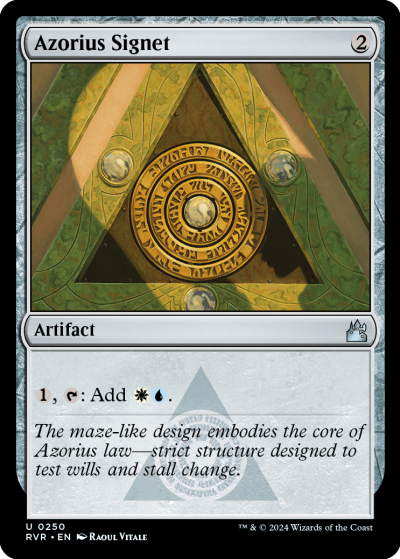 Azorius Signet - Ravnica Remastered Spoiler