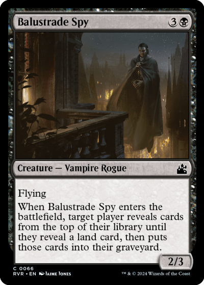 Balustrade Spy - Ravnica Remastered Spoiler