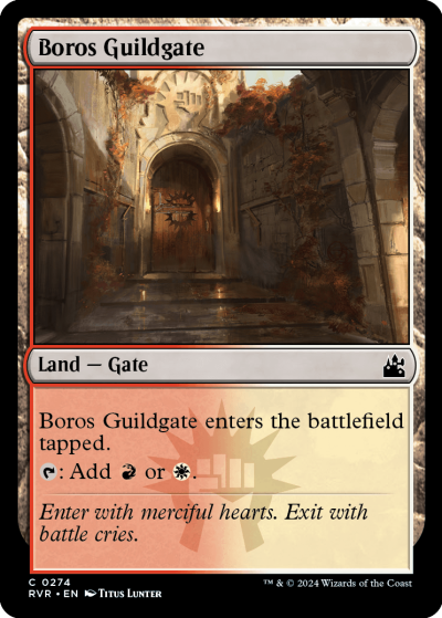 Boros Guildgate - Ravnica Remastered Spoiler