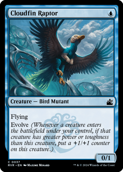 Cloudfin Raptor - Ravnica Remastered Spoiler