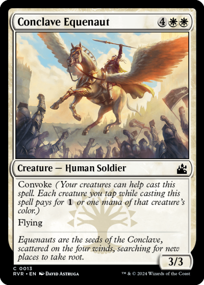 Conclave Equenaut - Ravnica Remastered Spoiler