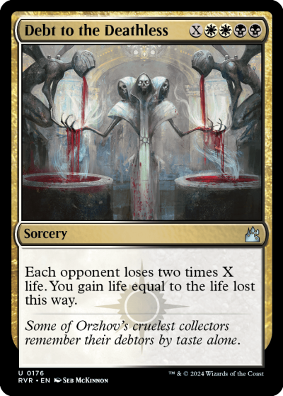 Debt to the Deathless - Ravnica Remastered Spoiler