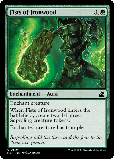 Fists of Ironwood - Ravnica Remastered Spoiler