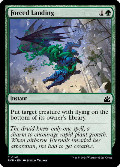 Forced Landing - Ravnica Remastered Spoiler