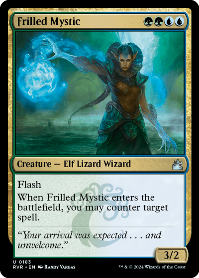 Frilled Mystic - Ravnica Remastered Spoiler