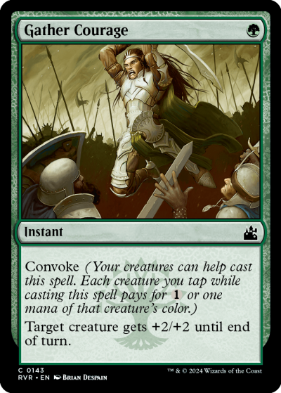 Gather Courage - Ravnica Remastered Spoiler