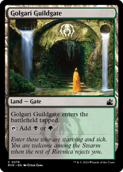 Golgari Guildgate - Ravnica Remastered Spoiler