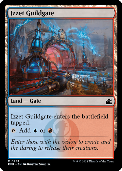 Izzet Guildgate - Ravnica Remastered Spoiler