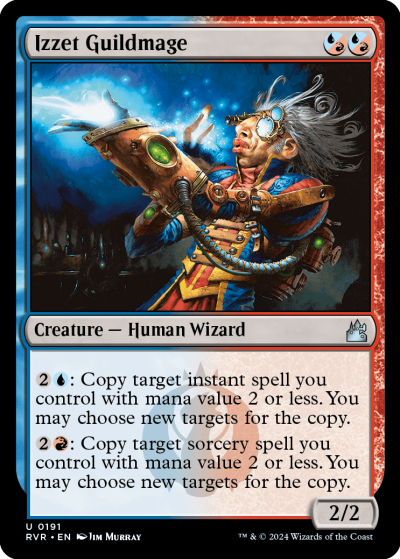 Izzet Guildmage - Ravnica Remastered Spoiler