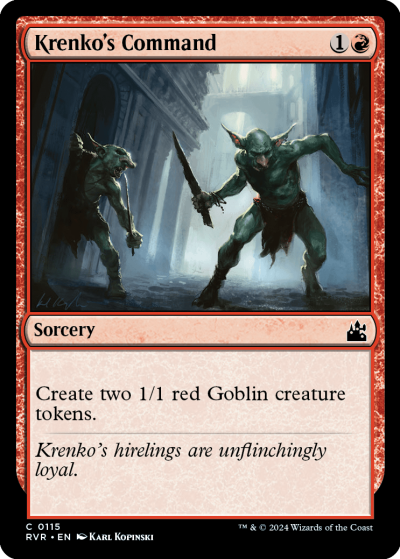 Krenko's Command - Ravnica Remastered Spoiler