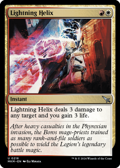 Lightning Helix - Murders at Karlov Manor Spoiler