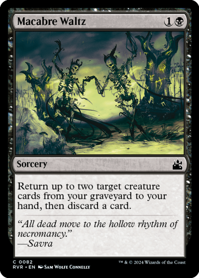 Macabre Waltz - Ravnica Remastered Spoiler