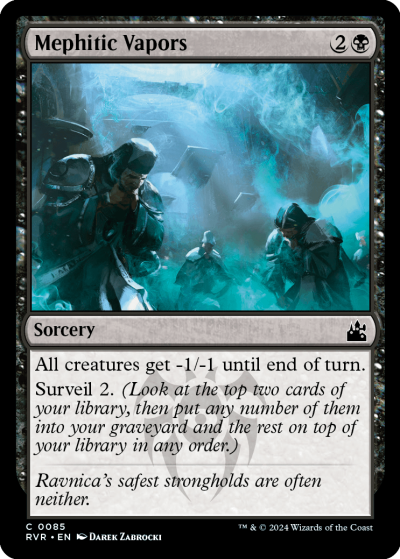 Mephitic Vapors - Ravnica Remastered Spoiler