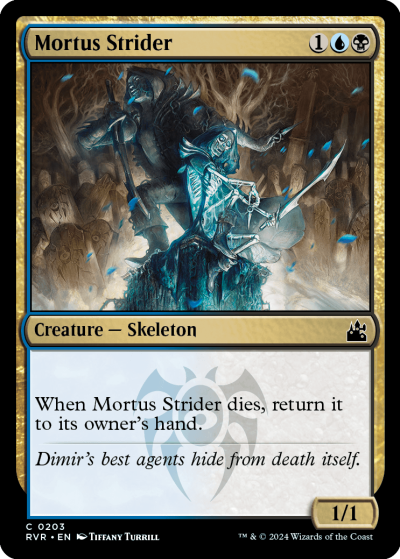 Mortus Strider - Ravnica Remastered Spoiler