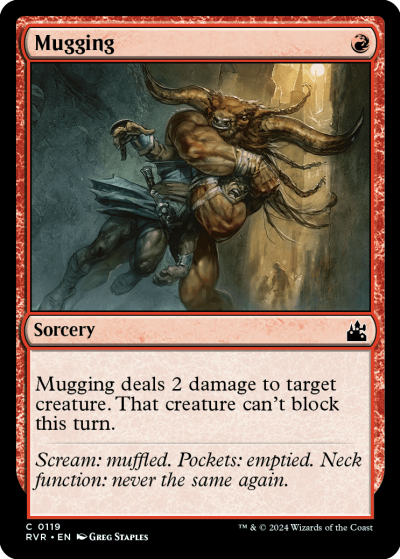 Mugging - Ravnica Remastered Spoiler