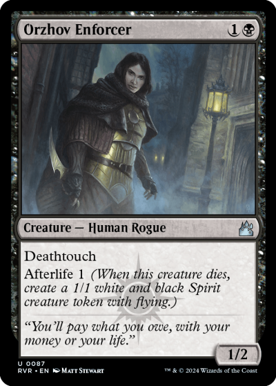 Orzhov Enforcer - Ravnica Remastered Spoiler