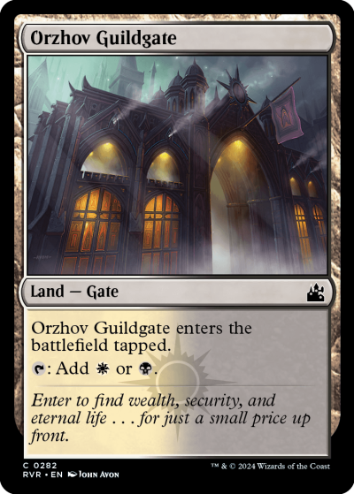 Orzhov Guildgate - Ravnica Remastered Spoiler