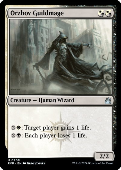 Orzhov Guildmage - Ravnica Remastered Spoiler