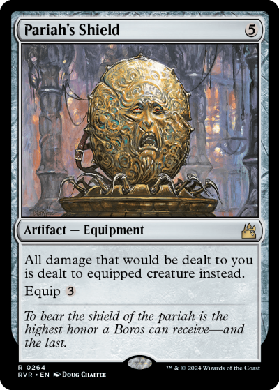 Pariah's Shield - Ravnica Remastered Spoiler