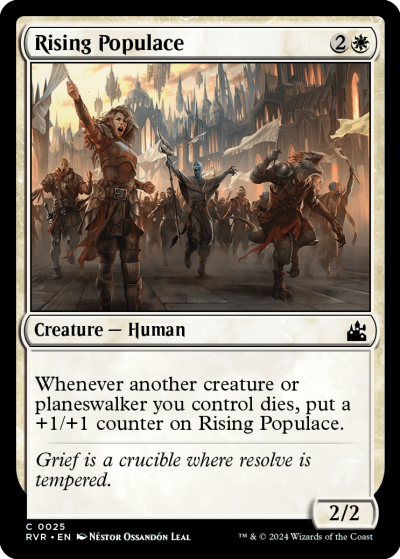 Rising Populace - Ravnica Remastered Spoiler