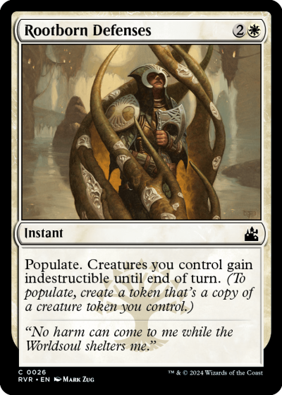 Rootborn Defenses - Ravnica Remastered Spoiler