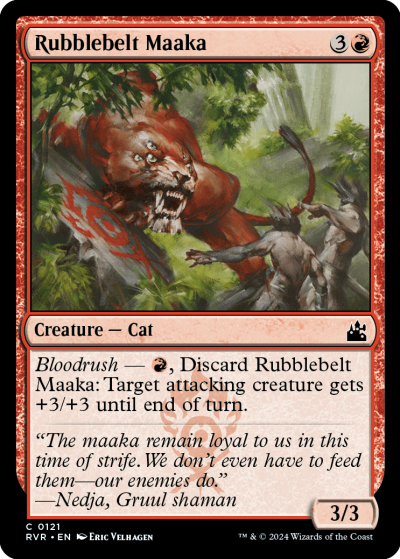 Rubblebelt Maaka - Ravnica Remastered Spoiler