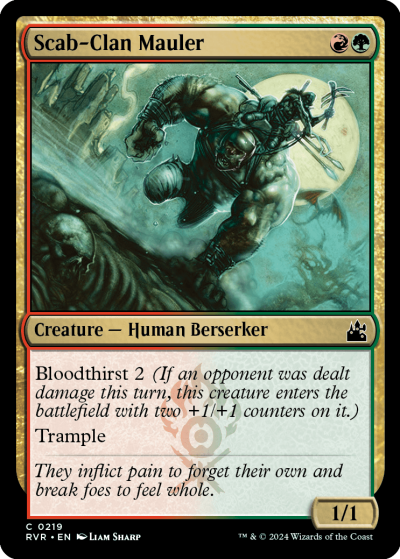 Scab-Clan Mauler - Ravnica Remastered Spoiler