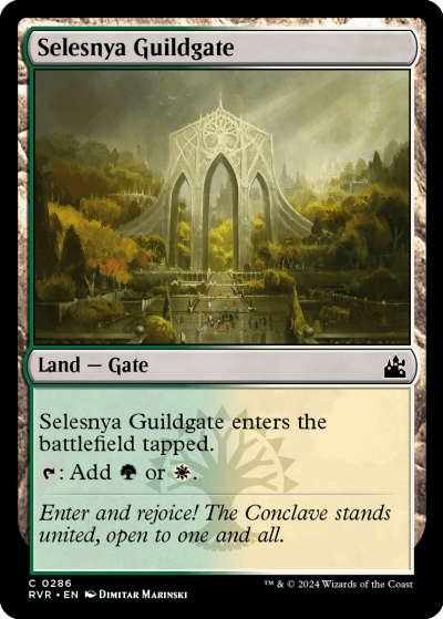 Selesnya Guildgate - Ravnica Remastered Spoiler