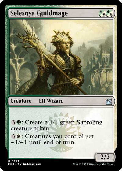 Selesnya Guildmage - Ravnica Remastered Spoiler