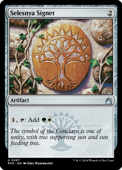 Selesnya Signet - Ravnica Remastered Spoiler