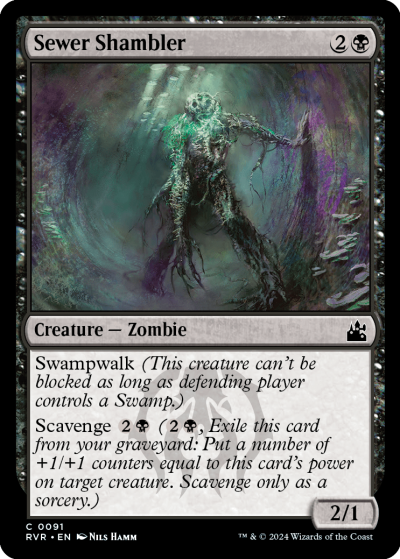 Sewer Shambler - Ravnica Remastered Spoiler