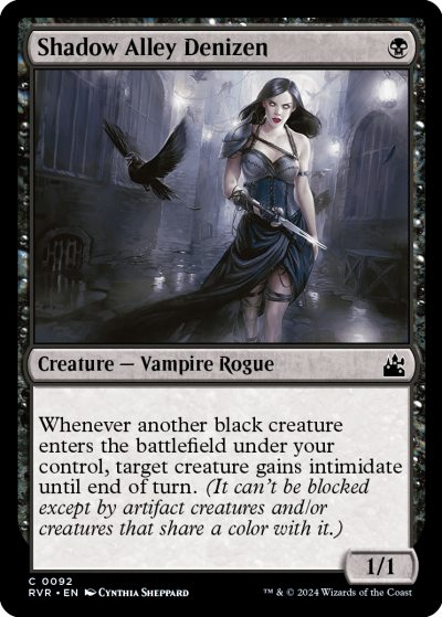 Shadow Alley Denizen - Ravnica Remastered Spoiler