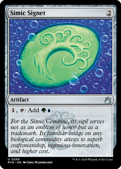 Simic Signet - Ravnica Remastered Spoiler