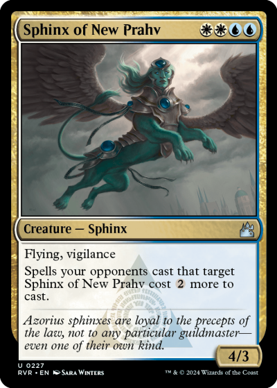 Sphinx of New Prahv - Ravnica Remastered Spoiler