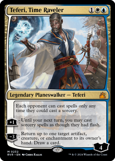 Teferi, Time Raveler - Ravnica Remastered Spoiler