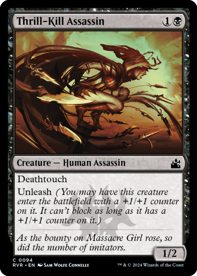 Thrill-Kill Assassin - Ravnica Remastered Spoiler