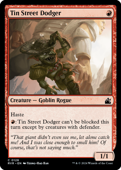 Tin Street Dodger - Ravnica Remastered Spoiler