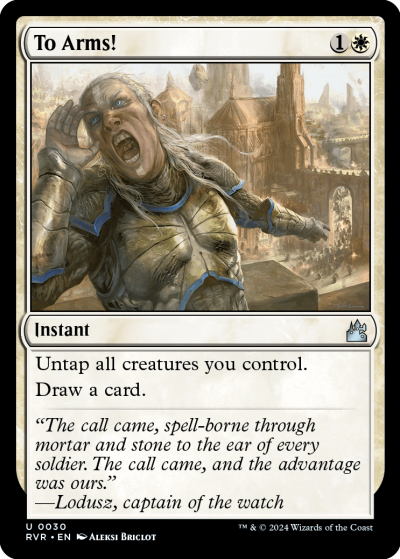 To Arms - Ravnica Remastered Spoiler