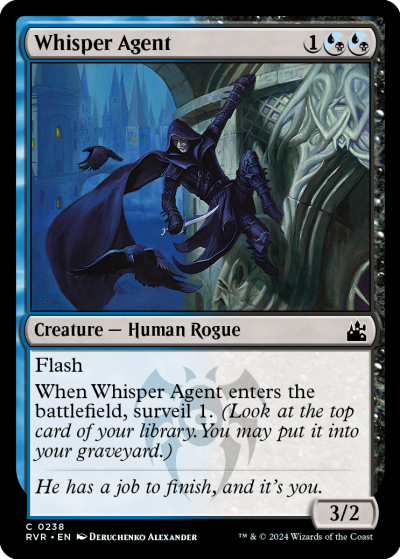 Whisper Agent - Ravnica Remastered Spoiler