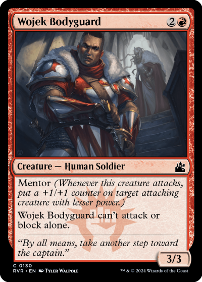 Wojek Bodyguard - Ravnica Remastered Spoiler