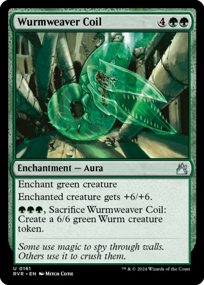 Wurmweaver Coil - Ravnica Remastered Spoiler