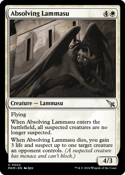 Absolving Lammasu - Murders at Karlov Manor Spoiler