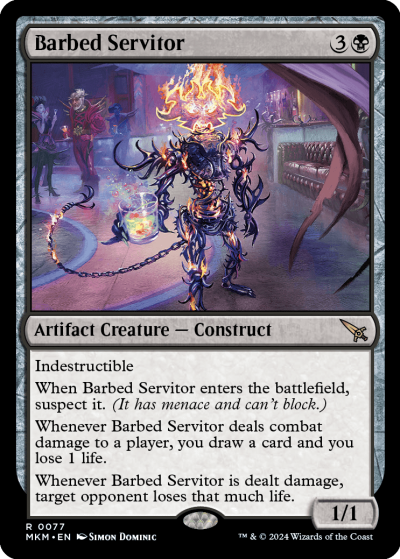 Barbed Servitor - Murders at Karlov Manor Spoiler