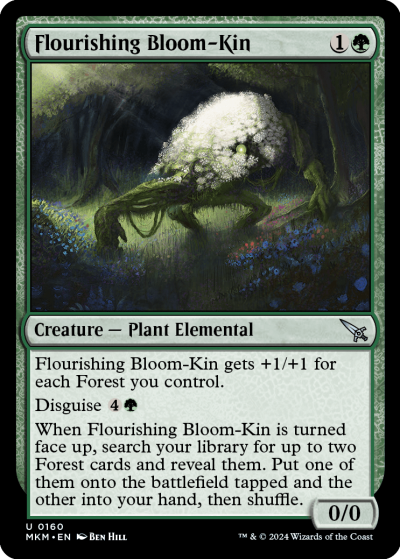 Flourishing Bloom-Kin - Murders at Karlov Manor Spoiler