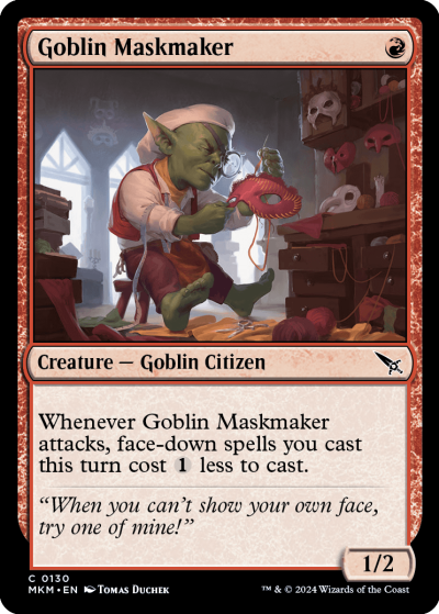 Goblin Maskmaker - Murders at Karlov Manor Spoiler