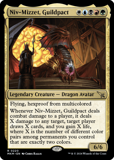 Niv-Mizzet, Guildpact - Murders at Karlov Manor Spoiler