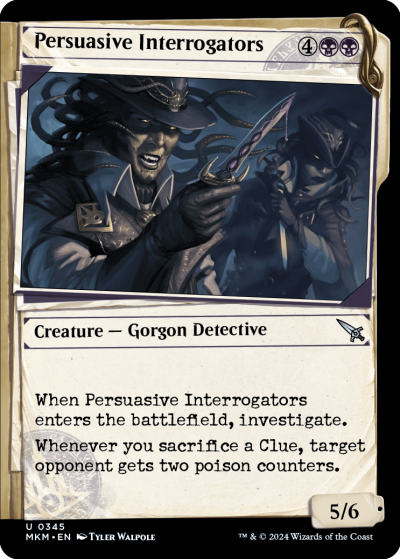 Persuasive Interrogators (Variant) - Murders at Karlov Manor Spoiler